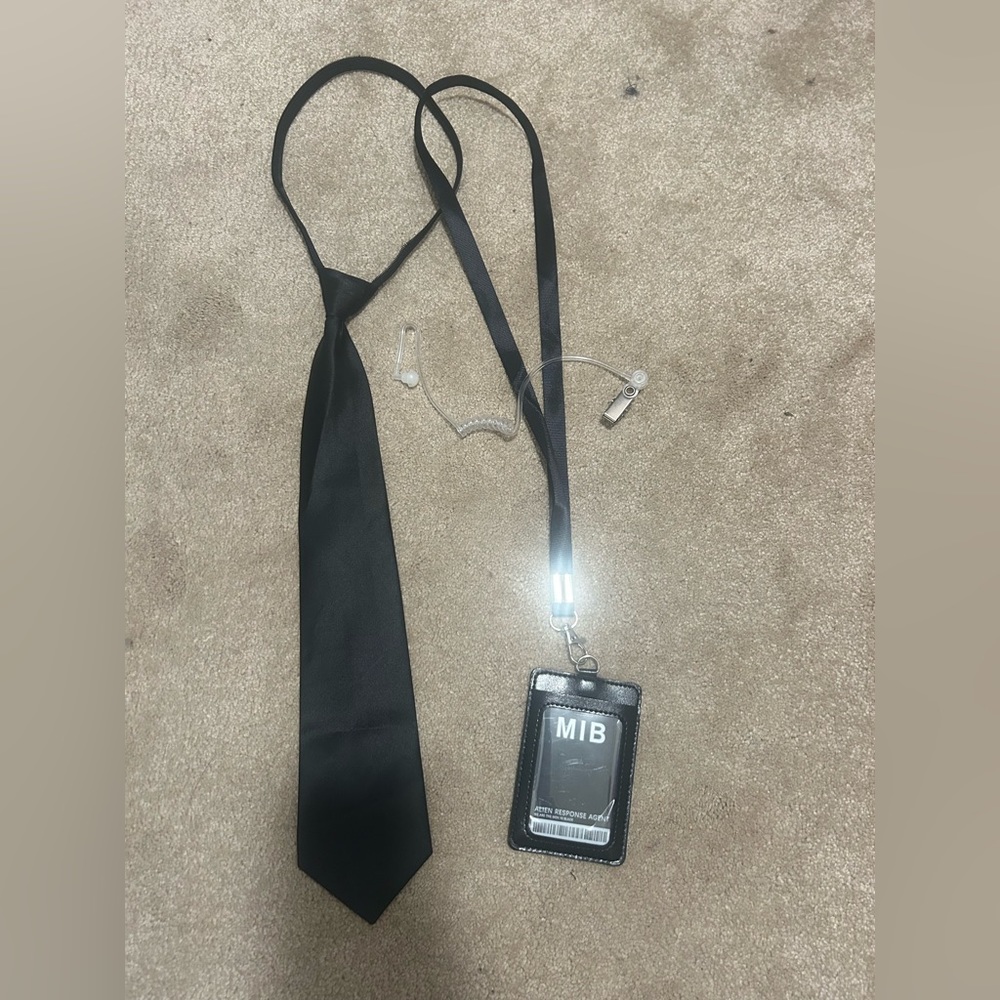 men in black costume!